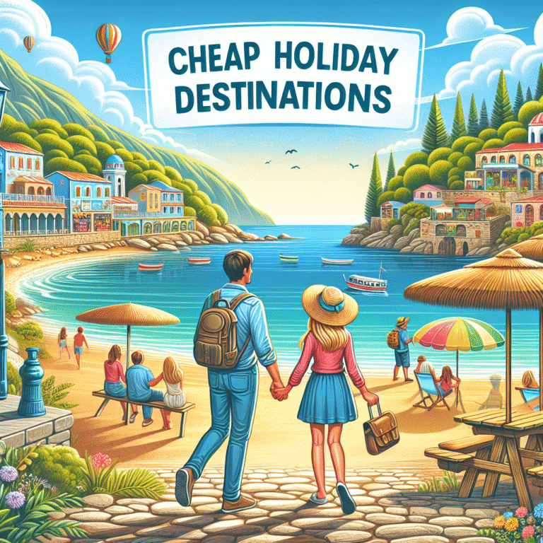 destinos turísticos baratos para casal