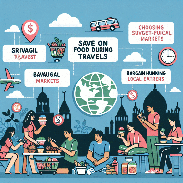 como economizar em alimentação durante viagens