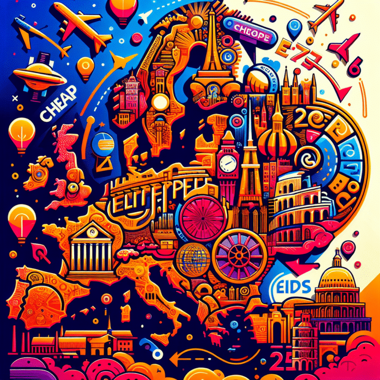 passagens aéreas baratas para europa 2025: descubra as melhores ofertas