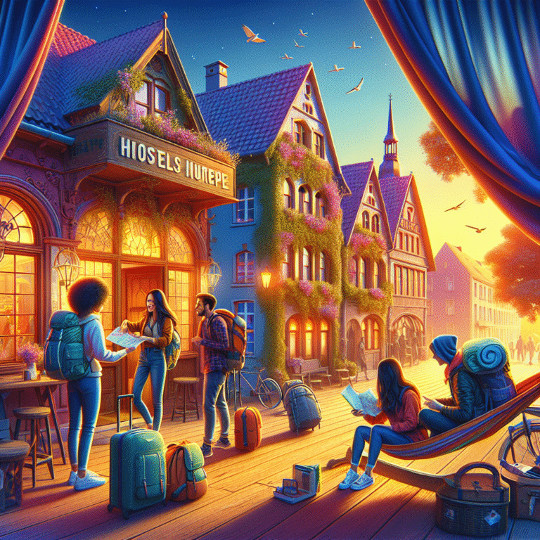 hostels imperdíveis na Europa a preços acessíveis