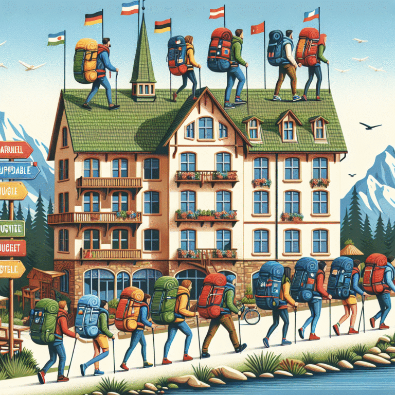 ombros a ombros: hostels baratos para mochileiros na Europa