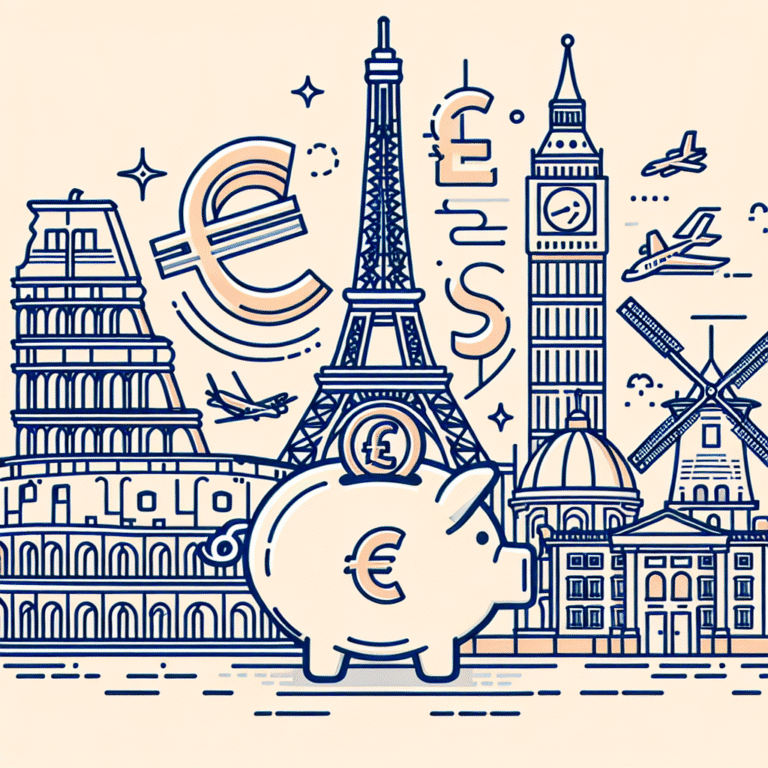 como viajar pela europa sem gastar muito