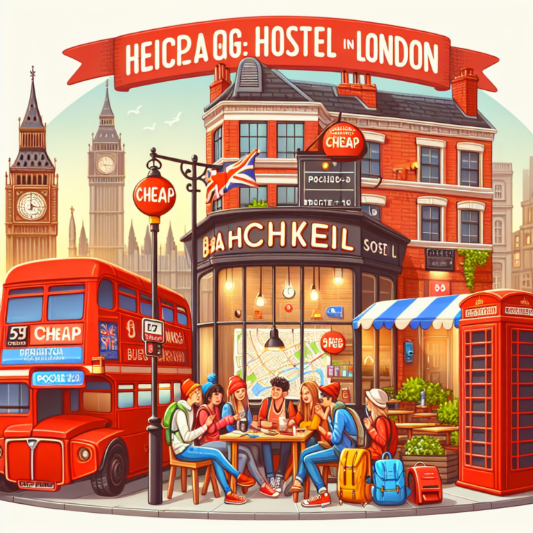 como encontrar hostels baratos em Londres