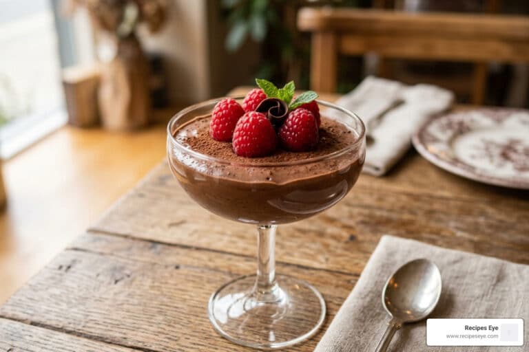 Mousse chocolate saudável