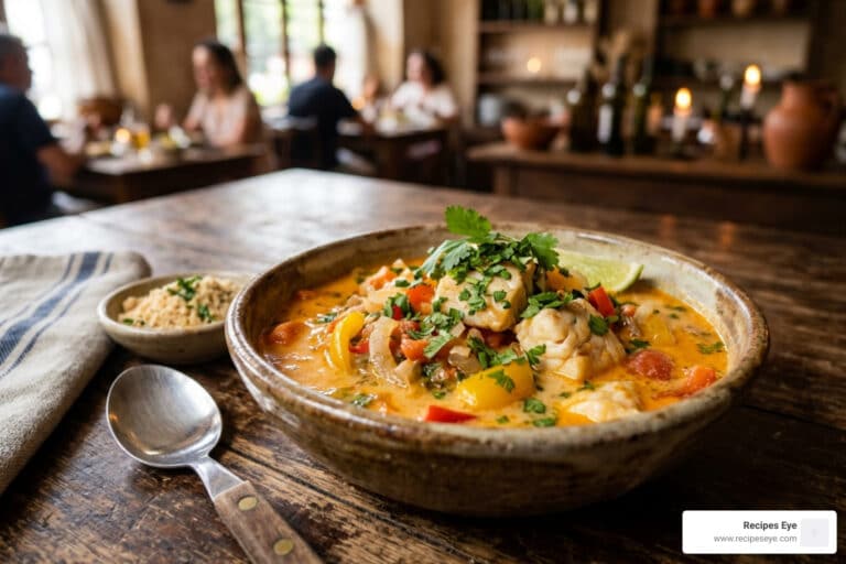 peixe com leite de coco