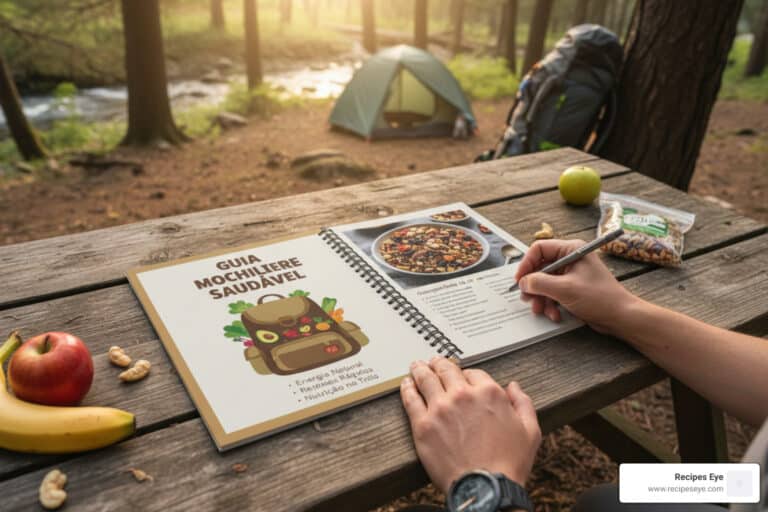 guia receitas mochileiro saudável