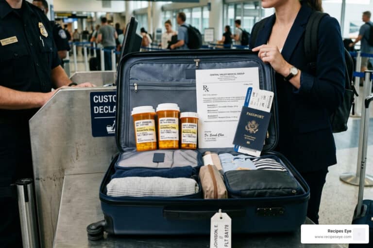 receita em ingles para viagem