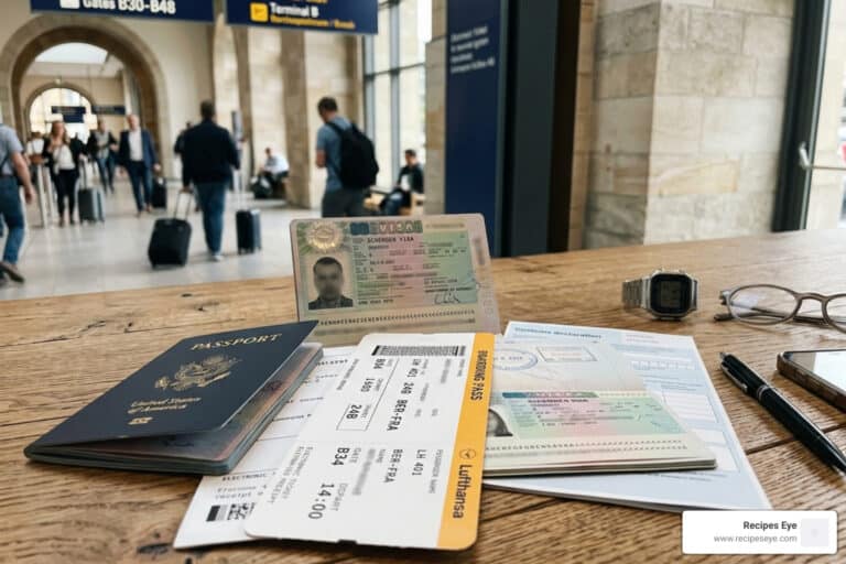 documentos viagem europa