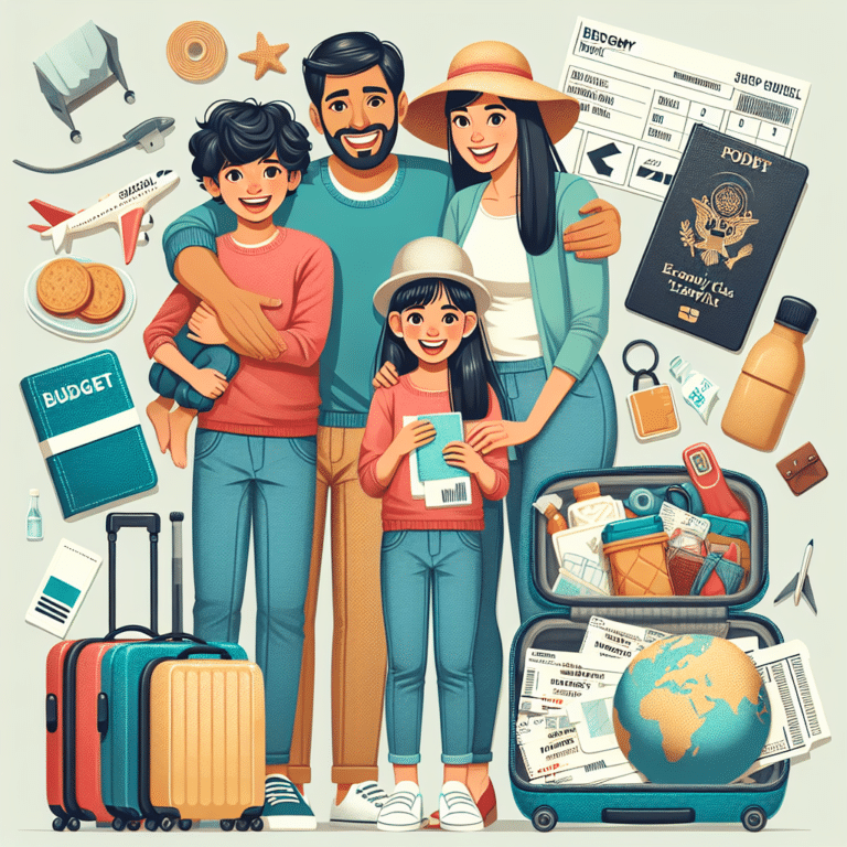 como economizar viajando em família