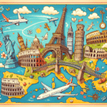 passagens promocionais para destinos turísticos europeus